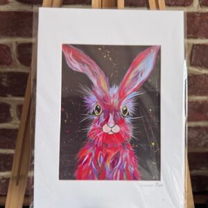 A5 Mounted Lunar Hare