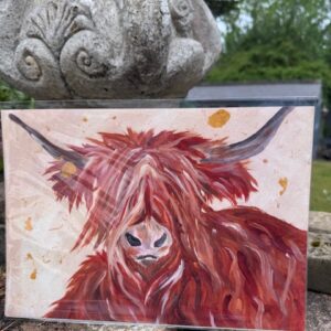 A4 Morag Coo Print