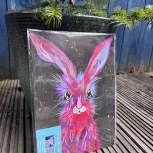 A4 Lunar Hare Print