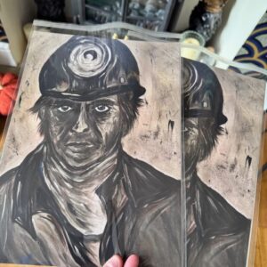 A4 Bob the Miner Print
