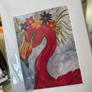 Felicity Flamingo A5 mounted