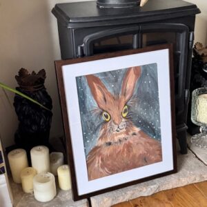 A4 framed Hazel Hare
