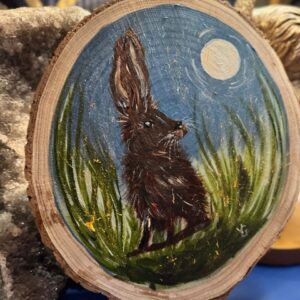 Hare Wood Slice