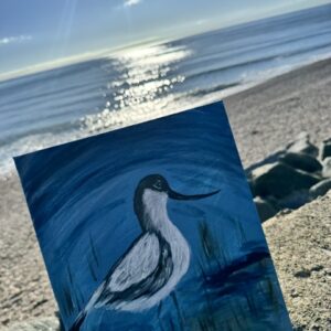 Avocet Painting on canvas